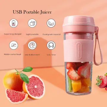 Electric USB Juicer Blender Personal Mini Blender for Grapefruits Travel 
