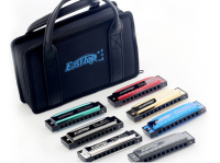 Easttop Harmonica T003 7คีย์ชุด10หลุม20 Toneบลูส์คู่หีบเพลงปากฮาโมนิก้าพร้อมเกรดสำหรับผู้เล่นมืออาชีพเริ่มต้นนักเรียนของขวัญวันเกิดของขวัญ