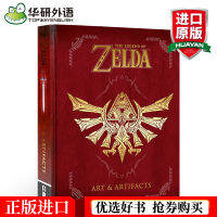 Zelda ตำนานศิลปะและรายการการตั้งค่าเสาหนังสือต้นฉบับภาษาอังกฤษ