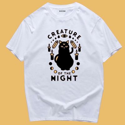 [New] เสื้อยืดสกรีนลาย Halloween “creature of the night” พร้อมส่ง