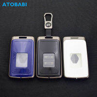 HushdgZinc Alloy Car Key Case สำหรับ Renault Kadjar Koleos Talisman Megane Kaptur Kangoo Arkana Clio 5 Dacia Sandero Stepway Dusterkouh