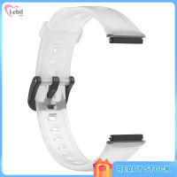 Delivery】Clear Band Summer Jelly Watch Strap Sport Bracelet Transparent Replacement Belt Compatible For Huawei Band7