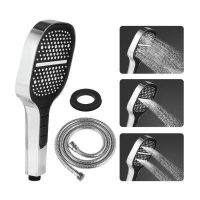 Elevate Your Shower Experience with Our High Pressure Hand Shower Head - 8 Spray Patterns, Water Saving, Adjustable and Easy to Install