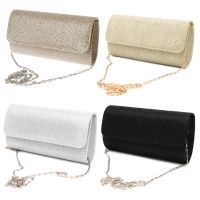 【Lanse store】THINKTHENDO Women  39;s Evening Shoulder Bag Bridal Clutch Party Prom Wedding Handbag