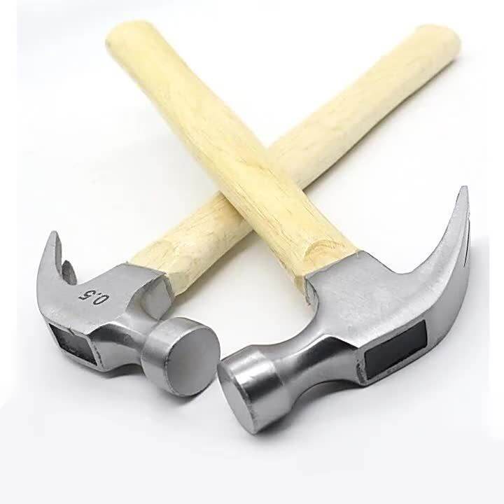 DIY praktikal kayu pemegang Claw Hammer kereta keselamatan Hammer