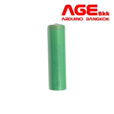 ถ่านชาร์จ 18650 VTC6 3.7V / 3000 mAh ยี่ห้อ SONY แบบหัวนูน