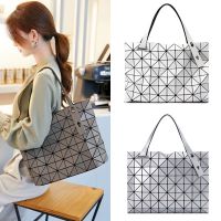 Issey Miyake The new 7x10 Getot rock bag casual geometric rhombic single shoulder handbag for women