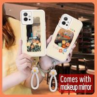 For Girls interest Phone Case For VIVO Y75 5G Global/T1 5G India/Y55 5G Global/Y33S 5G China Full edging Makeup mirror