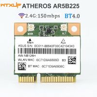 AR5B225สำหรับ Azurewave AW-NB126H AW-NB100H AW-NB097H AR3012ครึ่งมินิ PCI-E Wifi Wlan ไร้สาย BT4.0การ์ดเครือข่ายแล็ปท็อป150M