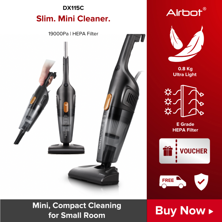 Airbot dx115c super light handheld handstick mini vacuum cleaner cable