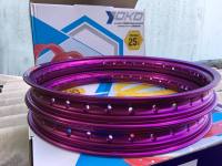 วงล้อ YOKO PROFESSIONAL 1.40x17 สีม่วงเข้มขอบเรียบ (ราคายกคู่) *ของแท้ทุกคู่*แท้100%ทุกสีแพ็คคู่ 2 วง งานเนียน ทนทาน ของคุณภาพ