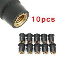 10PCS Motorcycle Rubber Nut M5 Neoprene Mother Shock Absorber Panel Mounting 5mm (M5 Convex Type) Nails  Screws Fasteners