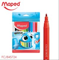 สีเมจิก 10 สี ซักล้างได้ แบนด์ Maped colorpeps ocean waskable lavable