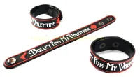 Bullet for My Valentine ริสแบนด์ Wristband คุณภาพต่างประเทศ ส่งออก USA UK และยุโรป มอบให้แฟน คนรัก เพื่อน คอเดียวกัน วงเดียวกัน แนวเดียวกัน พร้อมส่งทุกเส้น BTN184NNN