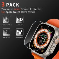 “：{ Tempered Glass For  Watch Ultra 49Mm Screen Protector Anti-Scratch For Smartwatch  Watch 8 Pro 49Mm HD Glass Protectiv