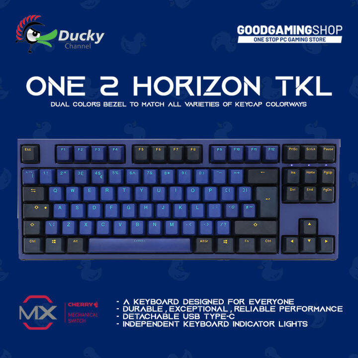 Ducky One 2 Horizon TKL Gaming Keyboard Lazada Indonesia