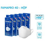 Khẩu trang Famapro KF94 cao cấp Hộp 10 cái kháng khuẩn 4D Cao Cấp