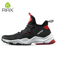 RAX New Men S Suede Leather Waterproof Cushioning Hiking Shoes Breathable Outdoor Trekking Backpacking Travel Shoes For Men