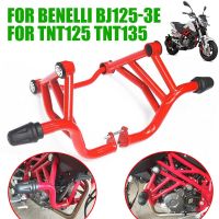 For Benelli BJ125-3E TNT125 TNT135 TNT 125 135 Motorcycle Accessories Engine Guard Bumper Crash Bars Stunt Cage Frame Protector Covers