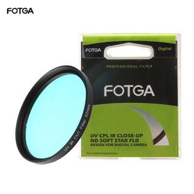 ดั้งเดิม! FOTGA 46 49 52 55 62 67 72มม. ตัวกรอง UV-IR ตัดรังสีอินฟราเรดผ่านที่กรองรังสียูวี IR สำหรับกล้อง DSLR Canon Nikon