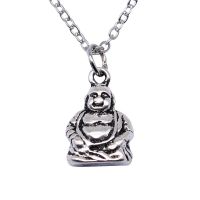 ZZOOI 2022 New Fashion Men and Women Necklace Retro Simple High Quality Maitreya Buddha Statue Pendant Popular Jewelry