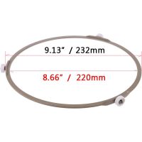 แหวนล้อรองรับล้อจานหมุนแก้วไมโครเวฟความสูงของล้อ0.59 "/15มม. ด้านนอกเส้นผ่านศูนย์กลาง8.7"/ชิ้นส่วนไมโครเวฟ221มม.