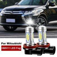 หลอดไฟ Led ไฟตัดหมอก2ชิ้นโคมไฟ Canbus H8 H11 H16สำหรับ Mitsubishi Asx Colt Eclipse Cross Lancer 8 Outlander Pajero V80 V93 V98 V97