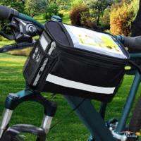 【Ready Stock】❖ D44 ➤♕❀❤2020 Bicycle front basket top frame handlebar bag Pannier bag outdoor