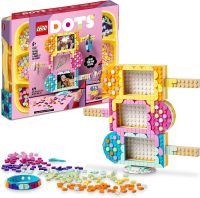 LEGO 41956 DOTS Ice Cream Picture Frames &amp; Bracelet Crafts Set with Customisable Multi Photo Holder and Toy Jewellery Making Kit for Kids Age 6+