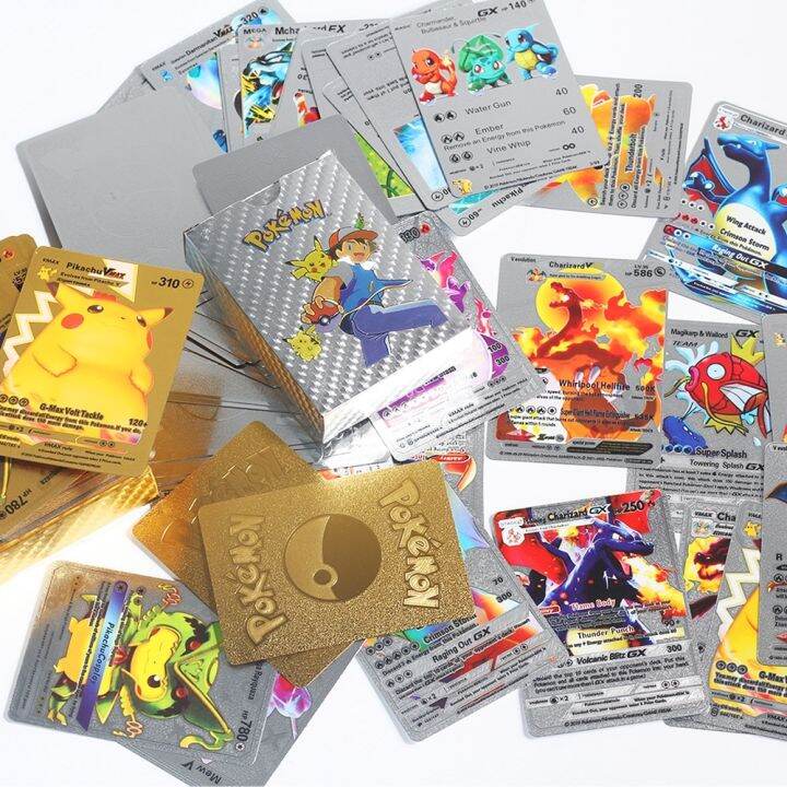 【Mga sticker】 English 55pcs/LOTS Pokemon Vmax Greninja GX Mega Vstar ...