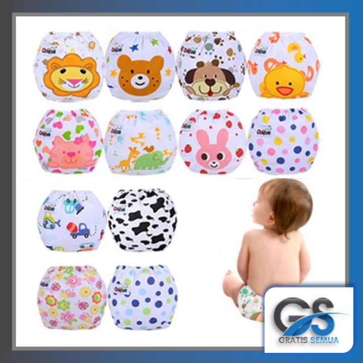 popok kain bayi bisa di cuci import