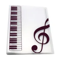 Music Folder Score Storage Holder Size 40 Pockets Chorus Dedicated Sheet