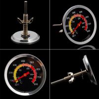 ☢ Stainless Steel Barbecue Thermometer 10-400℃ BBQ Smoker Temperature Gauge Kitchen Baking Cooking Temperature Meter