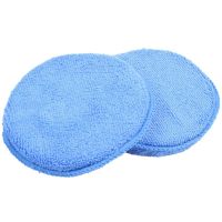 【CW】 60X Car Waxing Polish Microfiber Foam Sponge Applicator Cleaning Detailing Pads