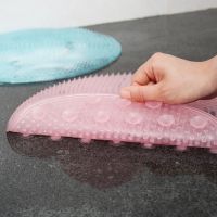 【CC】✎▩  Silicone Shower Back Massager Foot Dead Anti Skid Mats