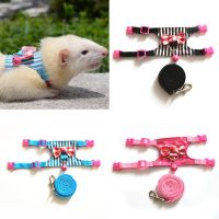 【YF】 Small Pet Rabbit Harness Vest And Leash Set For Ferret Guinea Pig Bunny Hamster Puppy Bowknot Chest Strap Supplies