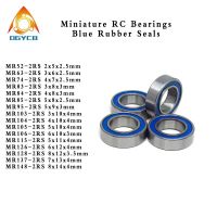 10pcs MR148 ฿ 8x14x4 มม.ABEC-3 Miniature Ball Bearing 8 14 4 MR148-2RS RU ตลับลูกปืนสีฟ้าปิดผนึกสำหรับ Axial SCX10 II-SYU STORE