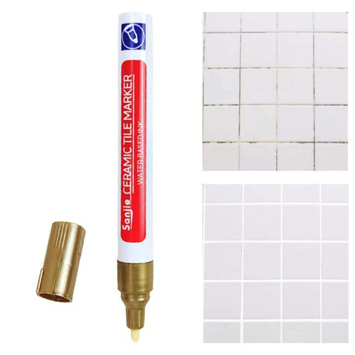 Serenable Tile Paint Marker, Seal Grouting Restorer Pen, Grout Markers
