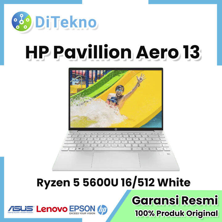 Laptop HP Pavilion Aero 13 Ryzen 5 R5-5600U/RAM 16GB/SSD 512GB