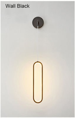 Modern LED Pendant Lights Minimalist Restaurant coffee Barliving Roombedside Pendant Lamp Background Wall Long Line Hang Lamp