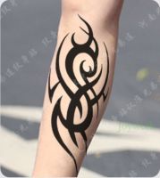 【YF】 Waterproof Temporary Tattoo Sticker large fire totem tattoo flame tatto stickers flash tatoo fake tattoos for girl women men