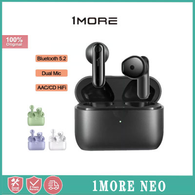 1more Neo Wireless Bluetooth Headset Semi-In-Ear Call Noise Cancelling Heads