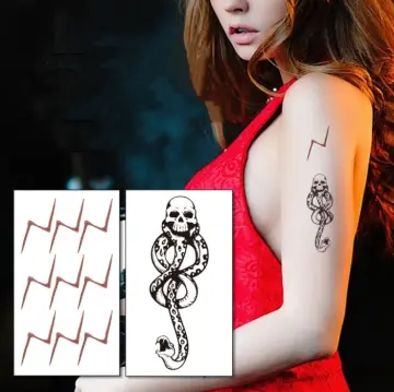 Death Eaters Tattoo Lord Voldemort Duistere Teken Harry Potter Harry  Potter hand cosmetics monochrome png  PNGWing