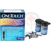 Hộp 25 que thử đường huyết Onetouch Ultra  test tiểu đường One Touch Ultra