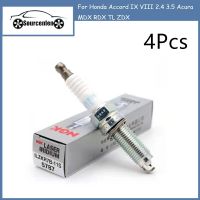 4Pcs Iridium Spark Plug ILZKR7B11S 5787 Fit for Honda Accord IX VIII 2.4 3.5 Acura MDX RDX TL ZDX ILZKR7B-11S Spark Plugs Wires