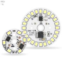 HIROCHAO ชิปสปอตไลท์5ชิ้นพร้อมวงจรรวม AC 220V โคมไฟสไตล์วินเทจบอร์ด PCB ไดรเวอร์หลอดไฟชิป LED ชิปหลอดไฟอุปกรณ์โคมไฟทำเล็บ