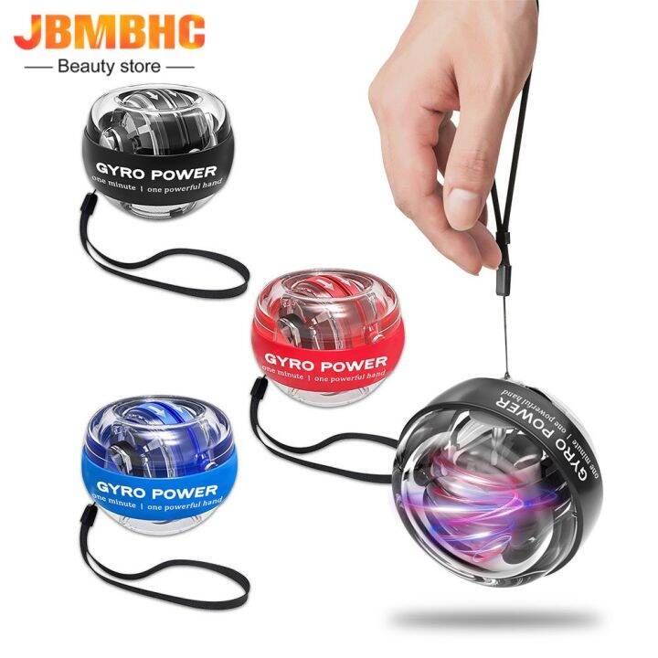 Wrist Ball Self-starting LED Gyroscopic Powerball Autostart Range Gyro ...