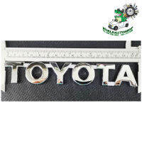 logo TOYOTA ชุปโครเมี่ยม โลโก้ โตโยต้า TOYOTA Chrome 1 ชิ้น โลโก้ชุปอย่างดี เกรดห้าง (รับประกัน 6 เดือน) 2-4ประตู มีบริการเก็บเงินปลายทาง