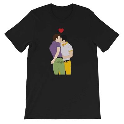 Klaine Kissing Fun Glee Graphic Tee-เสื้อของขวัญผู้ชายผู้หญิงผู้หญิง Unisex เสื้อยืดเสื้อยืดS-5XL