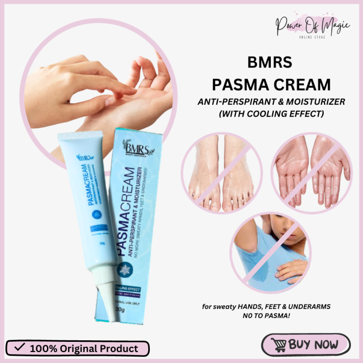 [BEST SELLING] BMRS PASMA CREAM With Cooling Effect 30g [for Sweaty ...